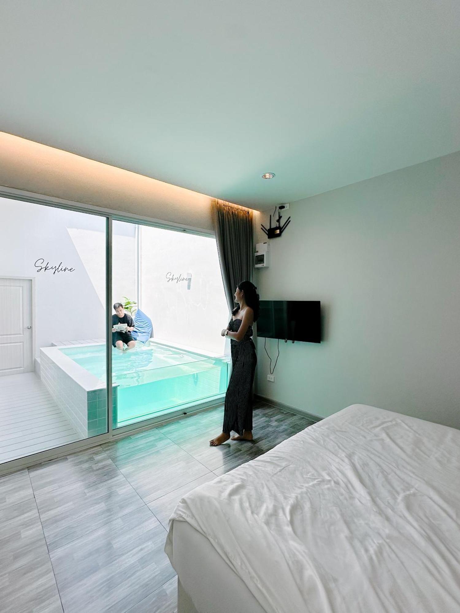 Skyline Resort Ban Khlong Lat Bua Khao Exterior foto